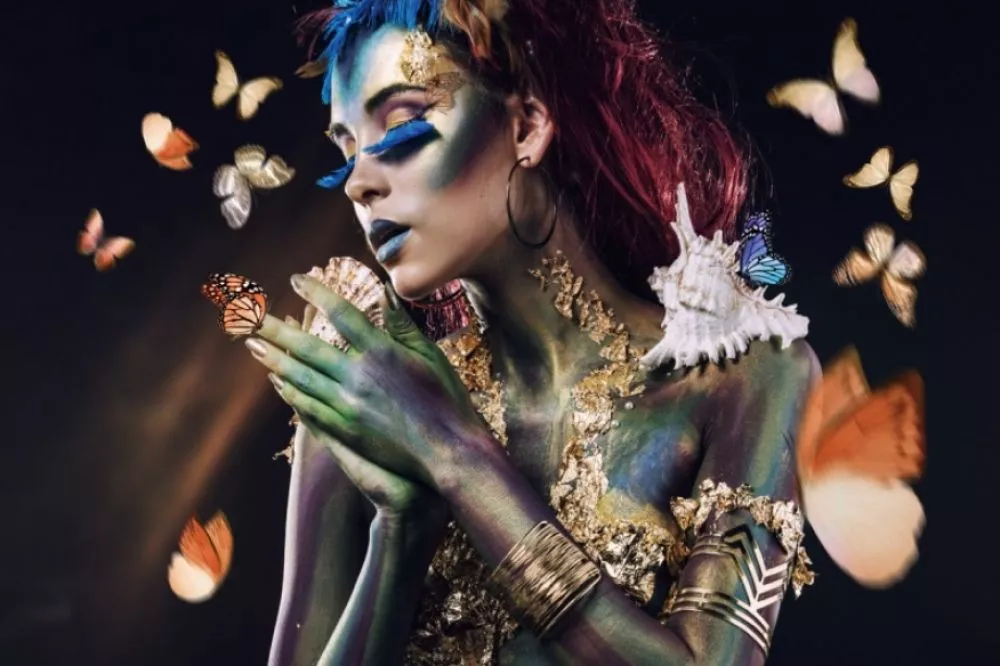 Glezna Butterfly Art · 80 cm