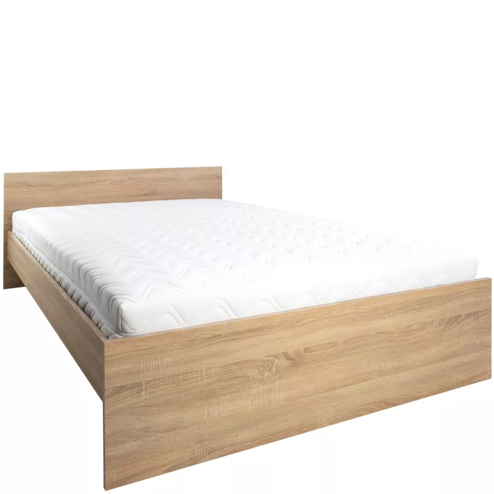Gulta Ala 29 Guļamvietas platums: 120 cm, Guļamvietas garums: 200 cm, · Sonoma · 128 × 204 × 76 cm