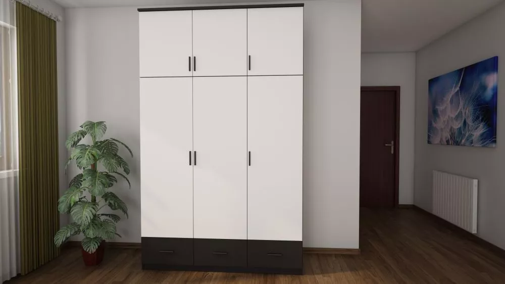 Skapis Wardrobe 150 · 150 × 58 × 242 cm