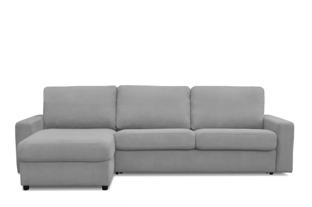 Dīvāns Mento Standard · Gaiši pelēks · 160 × 276 × 90 cm