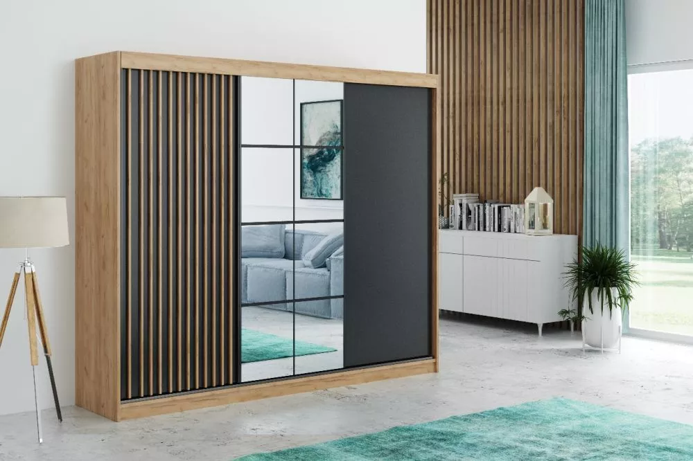 Skapis Rocco Craft · 250 × 61 × 215 cm