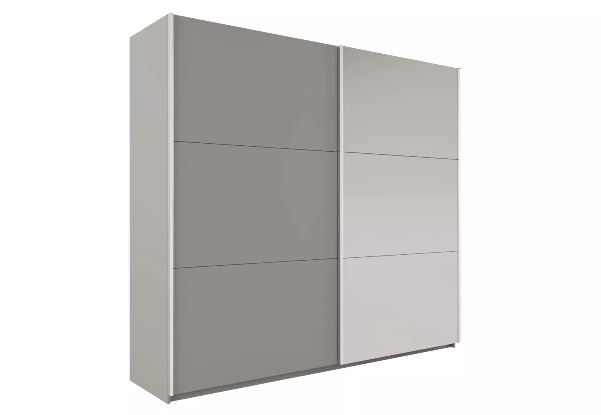 Skapis Vigo Classic · Platīna · 120 × 65 × 215 cm