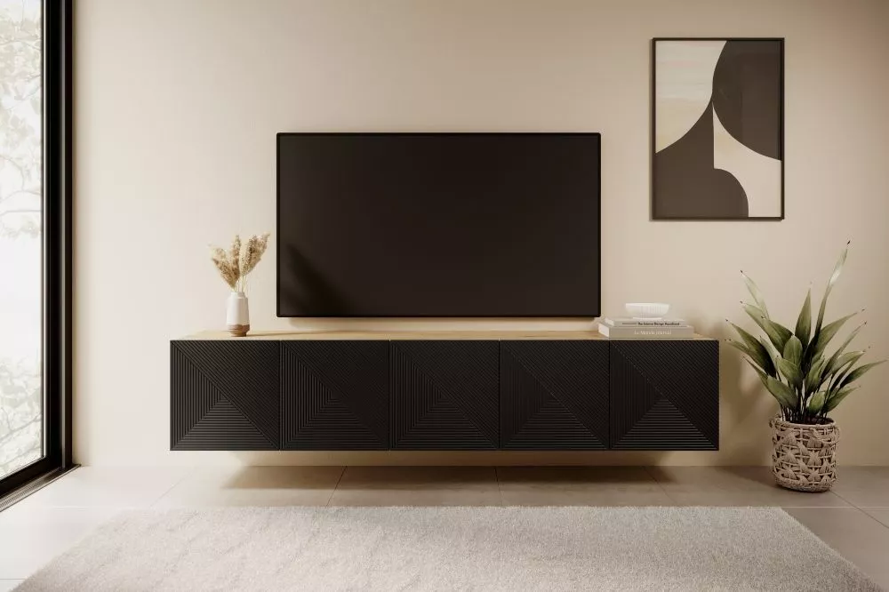 TV tumba Asha RTV 200 5D W · 200 × 40 × 40 cm