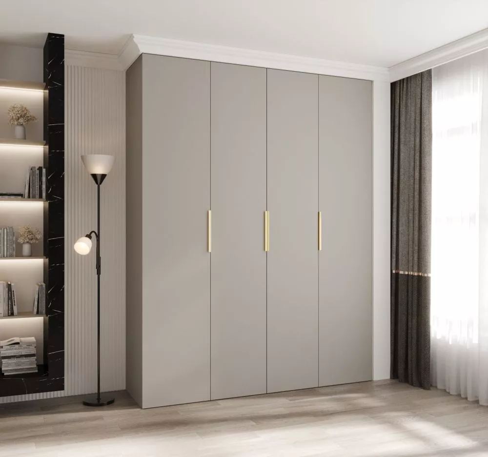 Skapis Como 4 · Kašmira · 190 × 50 × 245.5 cm