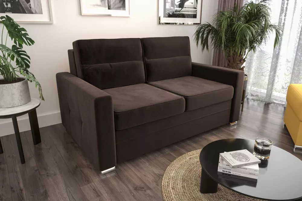 Dīvāns Arte 2 Sofa Standard · Tumši brūns · 100 × 150 × 82 cm
