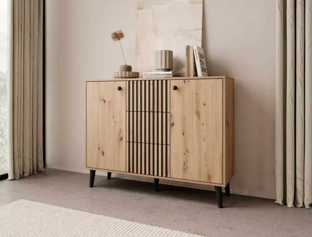Kumode Ika · Ozols artisan · 120 × 35 × 93 cm
