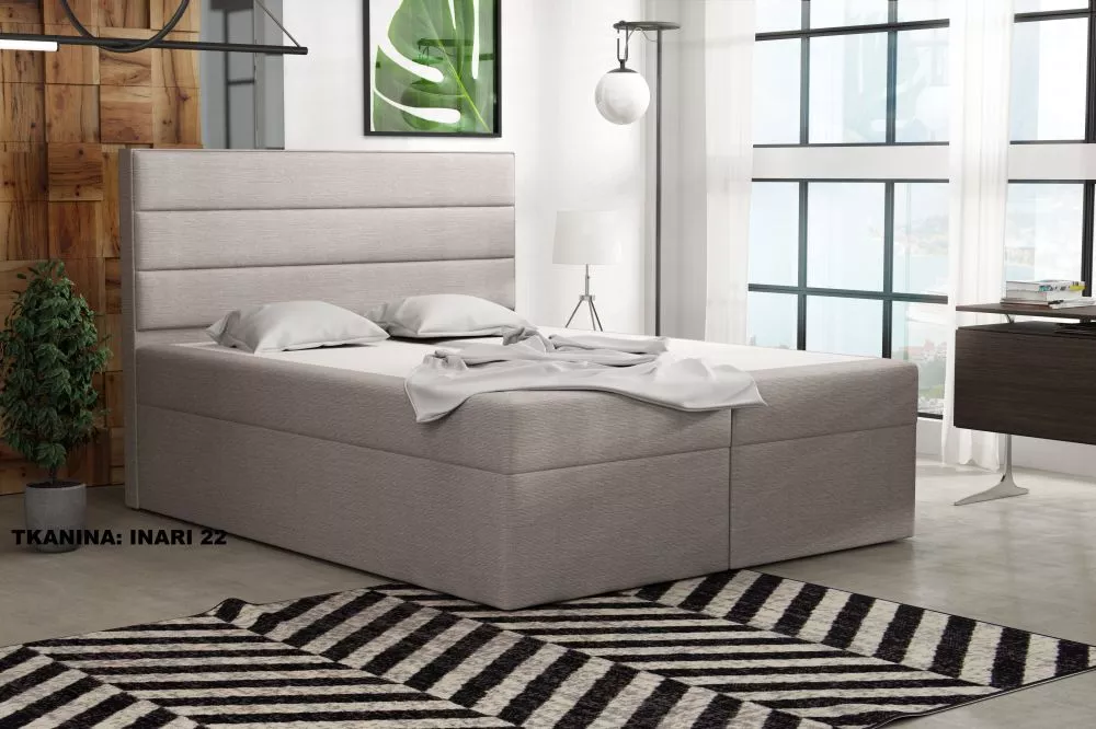 Gulta Ilmo Standard Guļamvietas platums: 90 cm, Guļamvietas garums: 200 cm, · Krēma · 92 × 210 × 120 cm