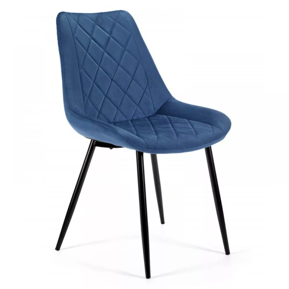Krēsls SJ.0488 Velvet · Zila · 84 × 49 × 60 cm