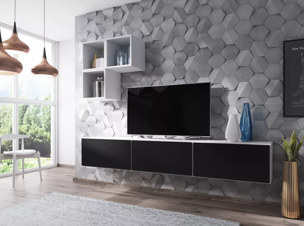 Sekcija Roco 6 Korpusa krāsa: balts, · 225 × 39 × 180 cm