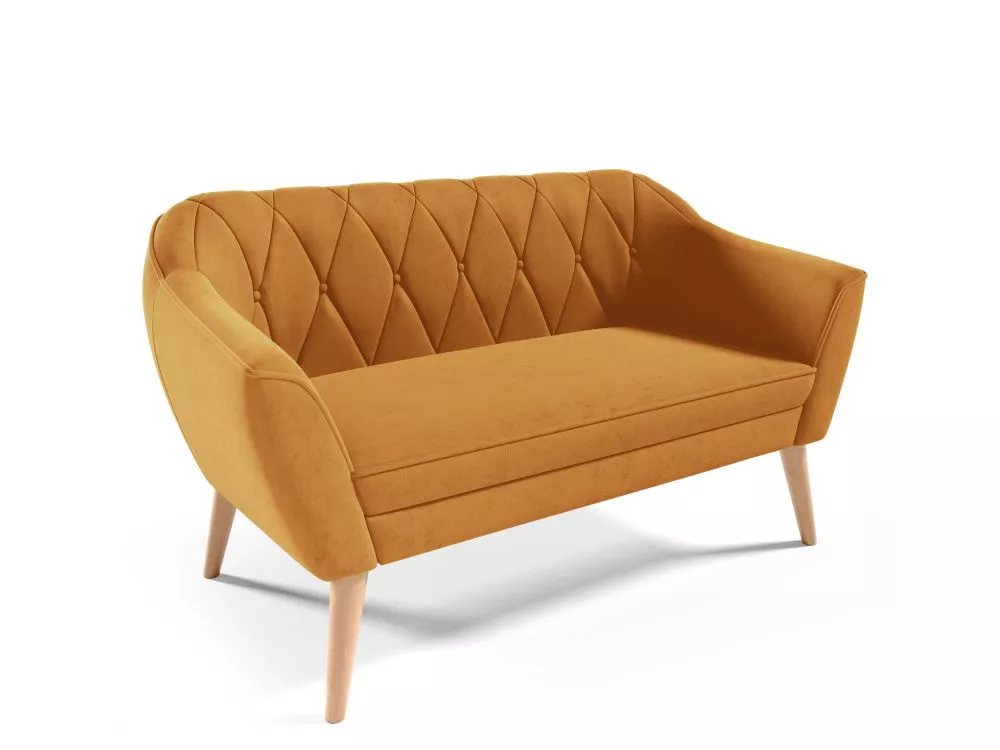 Dīvāns Sofa 182 standard · Dzeltens · 72 × 141 × 75 cm