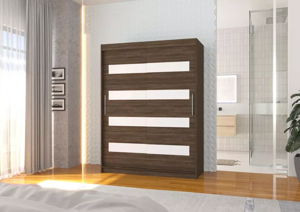 Skapis Martinez ar LED · 150 × 58 × 200 cm