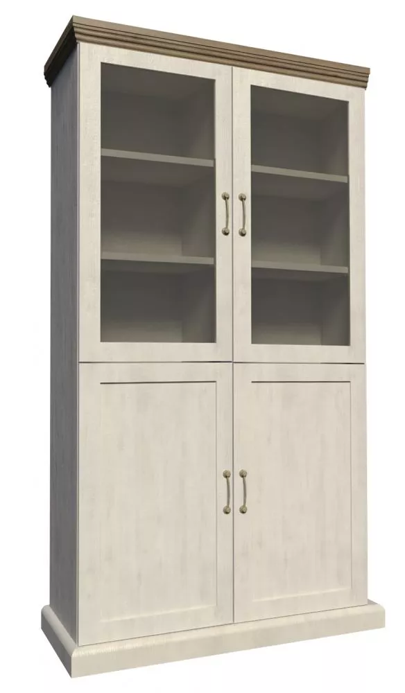 Sekcija Royal W4D · Priede ziemeļu  + ozols savvaļas · 87 × 39 × 187 cm