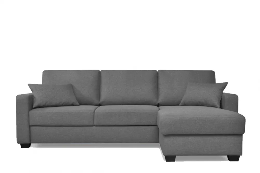 Dīvāns Jugo Standard · Tumši pelēks · 162 × 241 × 86 cm
