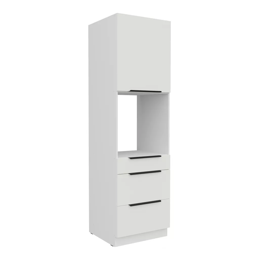 Virtuves skapis Aria White 60 DPS-210 3S1F