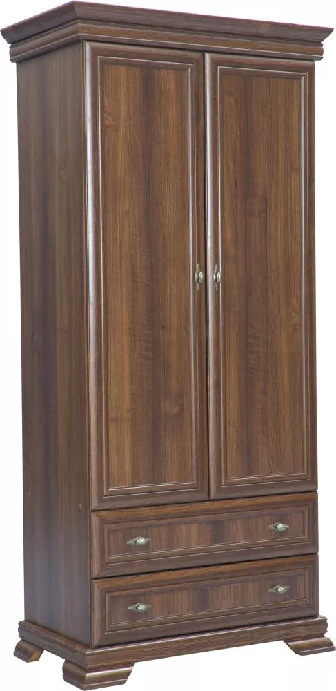 Skapis Kora KS1 · Ozols samoa king · 88 × 49 × 193 cm