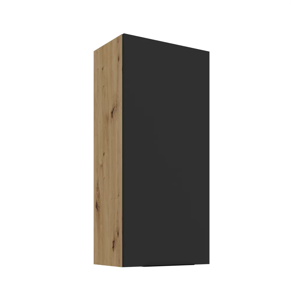 Virtuves skapis Aria Black 50 G-108 1F