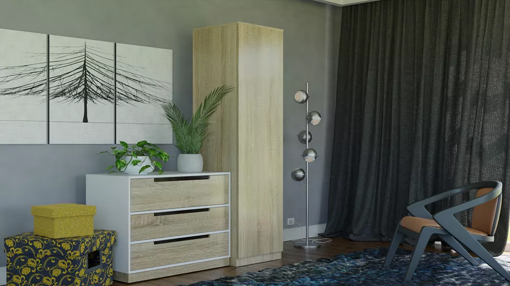 Skapis Malwa SD-50 · 50 × 50 × 180 cm