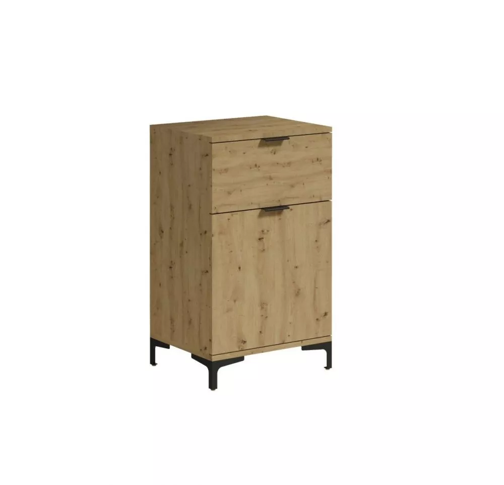 Kumode Lena LEN 01 · Ozols artisan · 50 × 40 × 85 cm