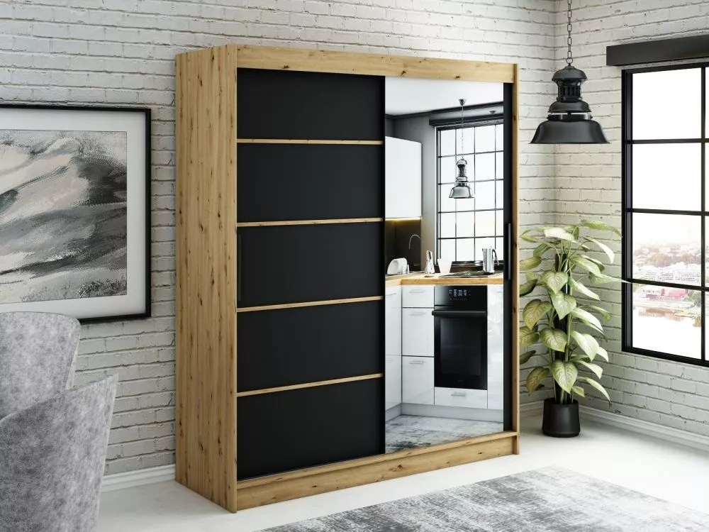 Skapis Leto V2 · 180 × 62 × 200 cm