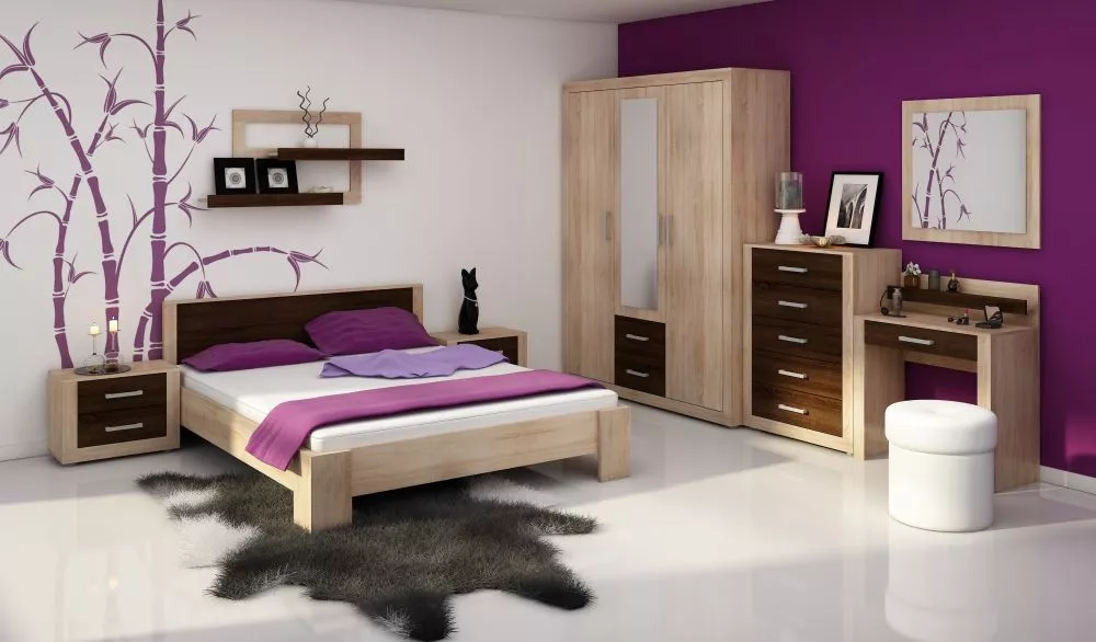 Komplekts Viki Zestaw · Sonoma + šokolādes sonoma