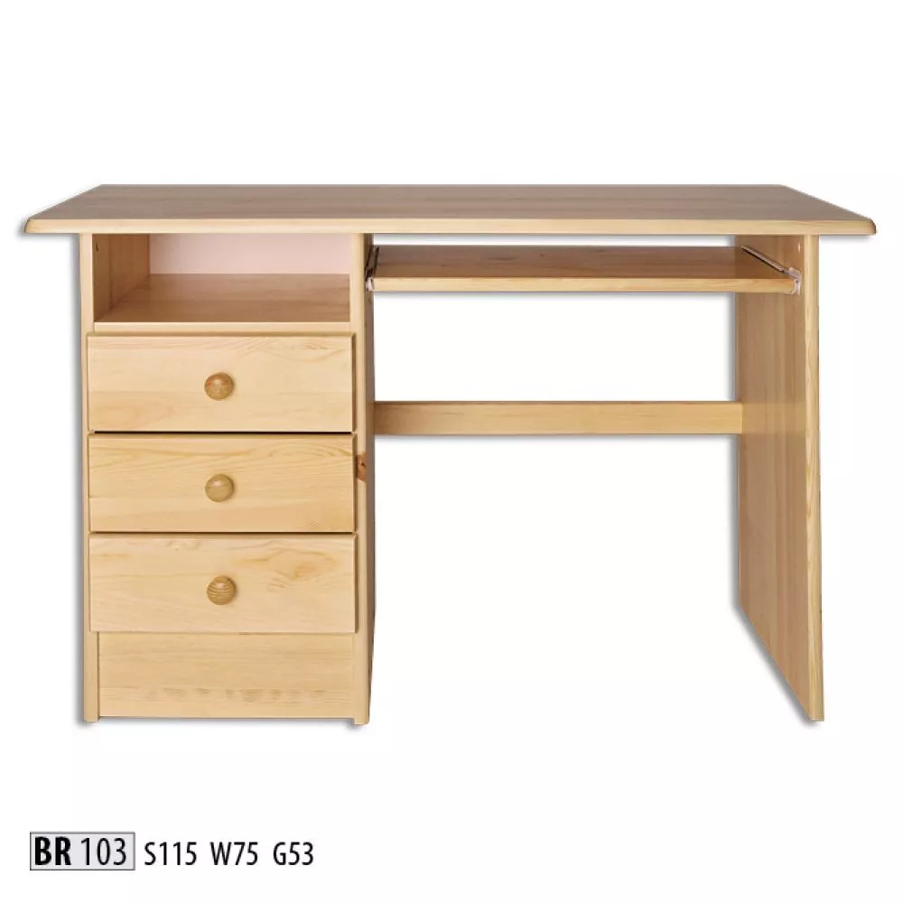 Galds BR 103 · Priede · 115 × 75 × 55 cm