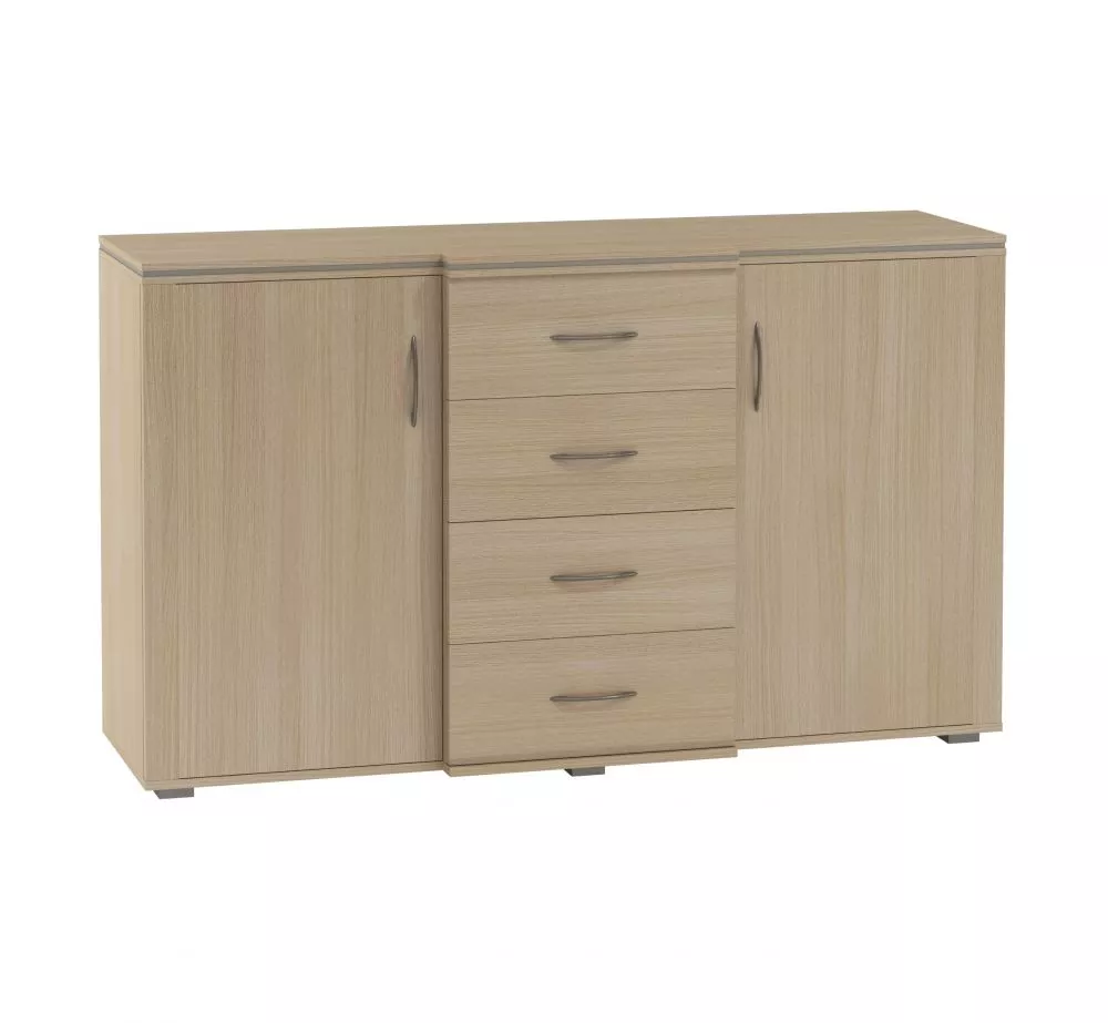 Kumode Anna A-2D4S · Eiropas ozols · 156 × 49 × 92 cm