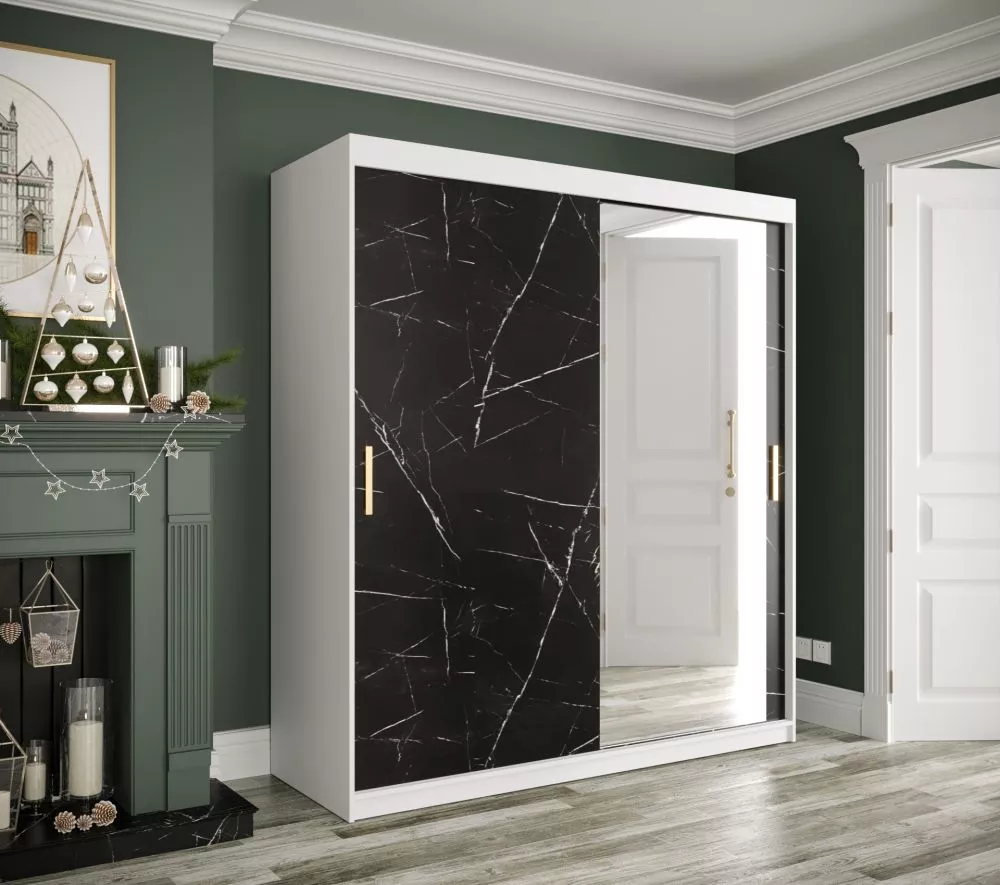 Skapis Marmur T2 · 180 × 62 × 200 cm