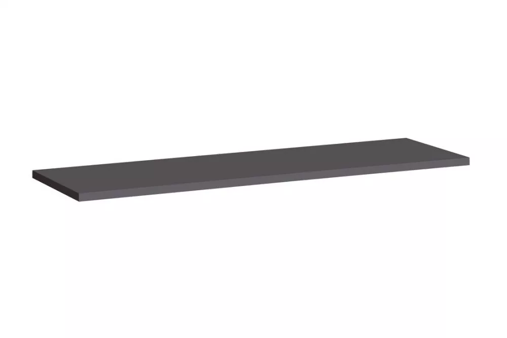 Plaukts Switch PW2 · Grafīts · 120 × 2.2 × 20 cm