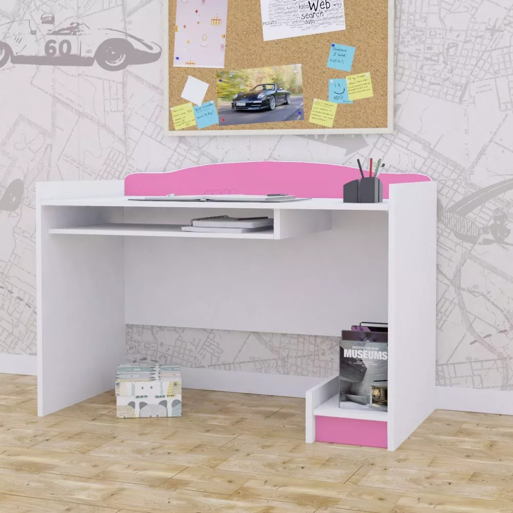 Bērnu rakstāmgalds Classic B07 Maksimālais augstums: 89 cm, · 125 × 75 × 60 cm