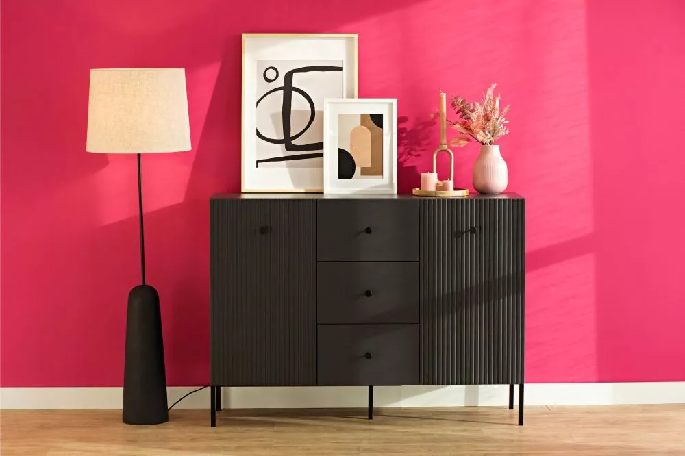 Kumode Viena K2D3S · Antracīts · 135 × 42 × 98 cm