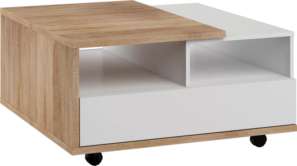 Žurnālgalds Hybrid HYB-11 Korpusa krāsa: sonoma, · 90 × 90 × 47 cm