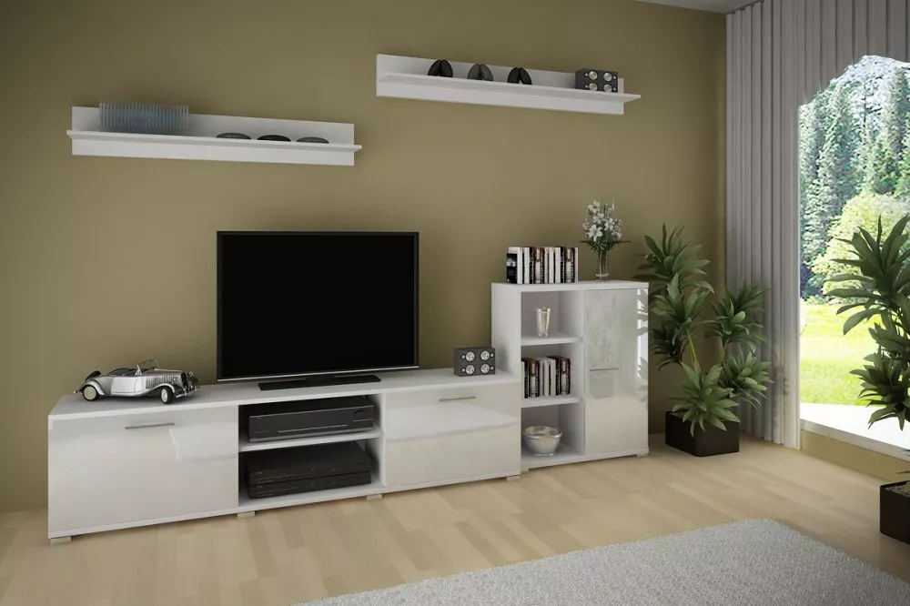 Sekcija Figo C Korpusa krāsa: balts, · 210 × 38 cm