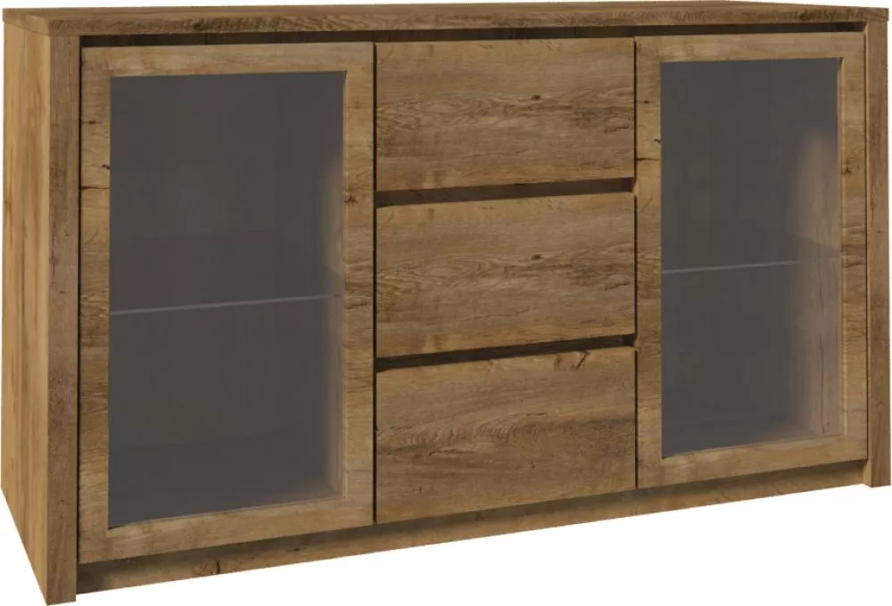 Kumode Montana K2D · Ozols lefkas · 140 × 43 × 80 cm
