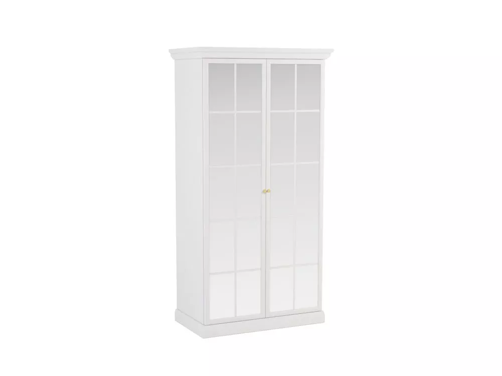 Sekcija Lucca S2DL · Balts · 103 × 56.5 × 200 cm