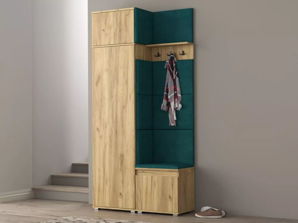 Koridora iekārta Nevada 104 Premium Set · 104 × 37 × 214 cm