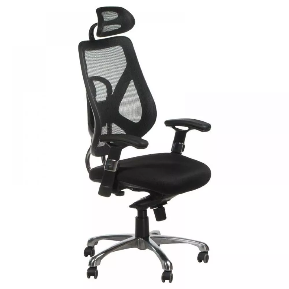 Datorkrēsls BX-4310 Sēdvietas platums: 49 cm, · Melns · 65 × 42 × 136 cm