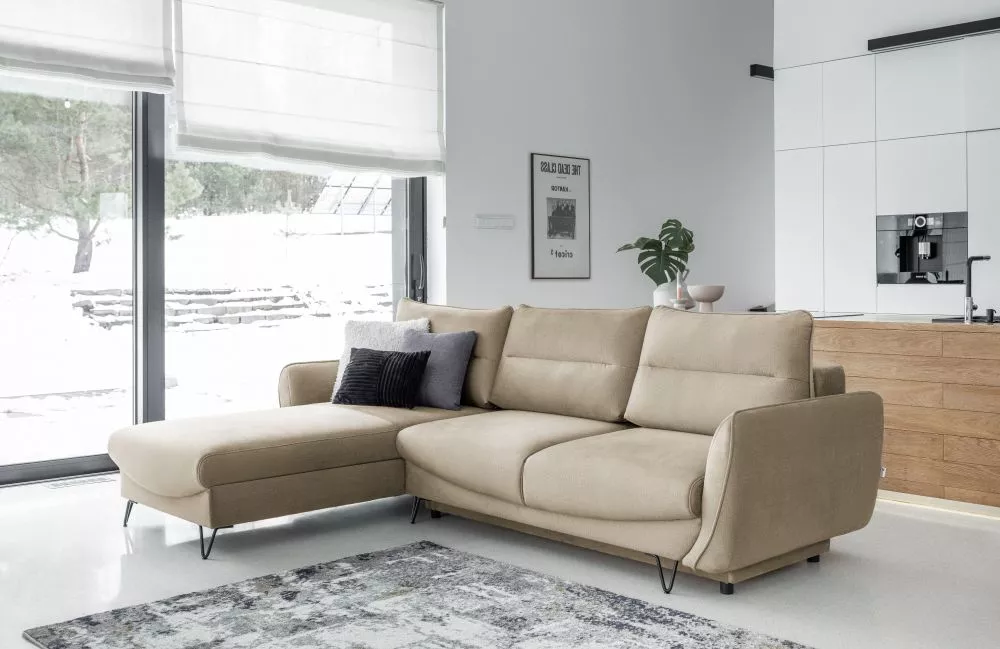Dīvāns Silva Corner Premium Standard · Brūns · 201 × 276 × 100 cm