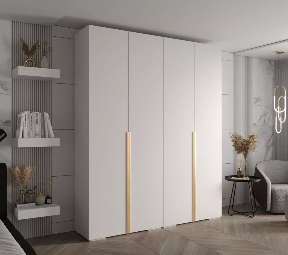 Skapis Inova 1 · Balts · 200 × 47 × 236.7 cm