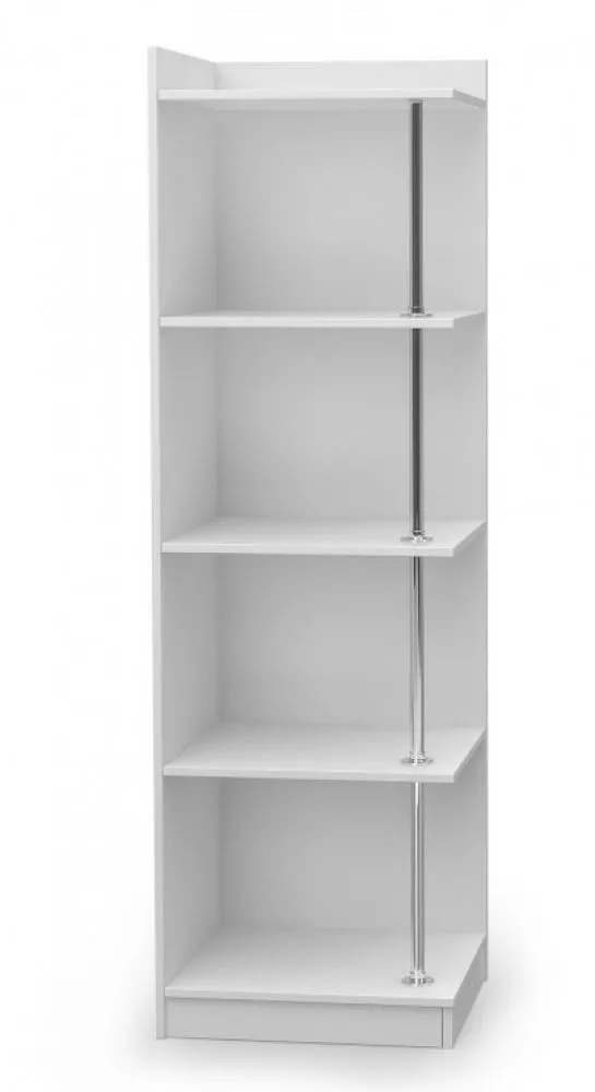 Plaukts Raj 3 RN · Balts · 54.5 × 190 × 44.5 cm