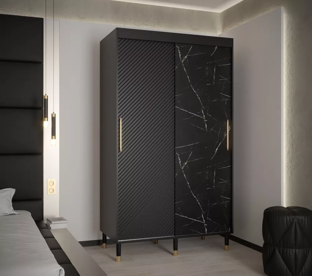 Skapis Calipso Jodelka Marmur · 120 × 62 × 208 cm