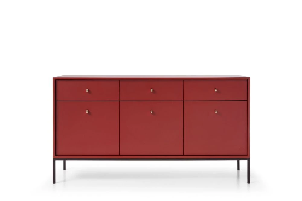 Kumode Mono MKSZ154 · Sarkans · 154 × 39 × 83 cm