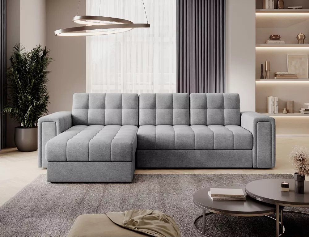 Dīvāns Blenvi Prestige Standard · Gaiši pelēks · 150 × 260 × 82 cm