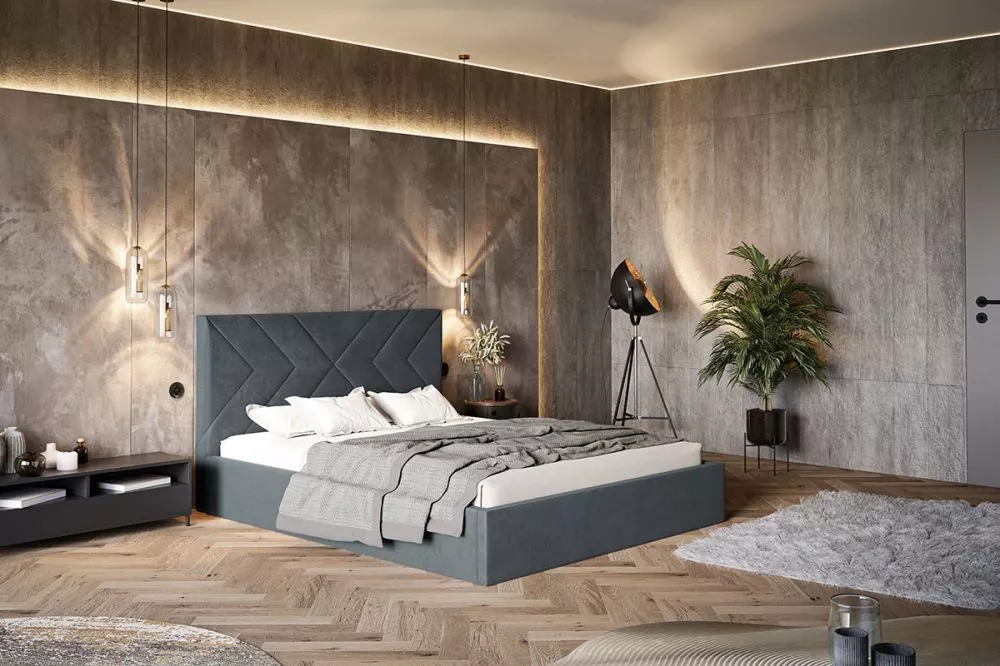 Gulta Gold 1 standard ar stelāžu Guļamvietas platums: 120 cm, Guļamvietas garums: 200 cm, stelāžas tips: koka, · Tumši p