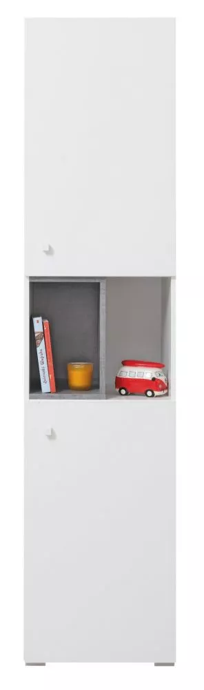 Plaukts Sigma SI5 · Balts + betons · 45 × 190 × 40 cm
