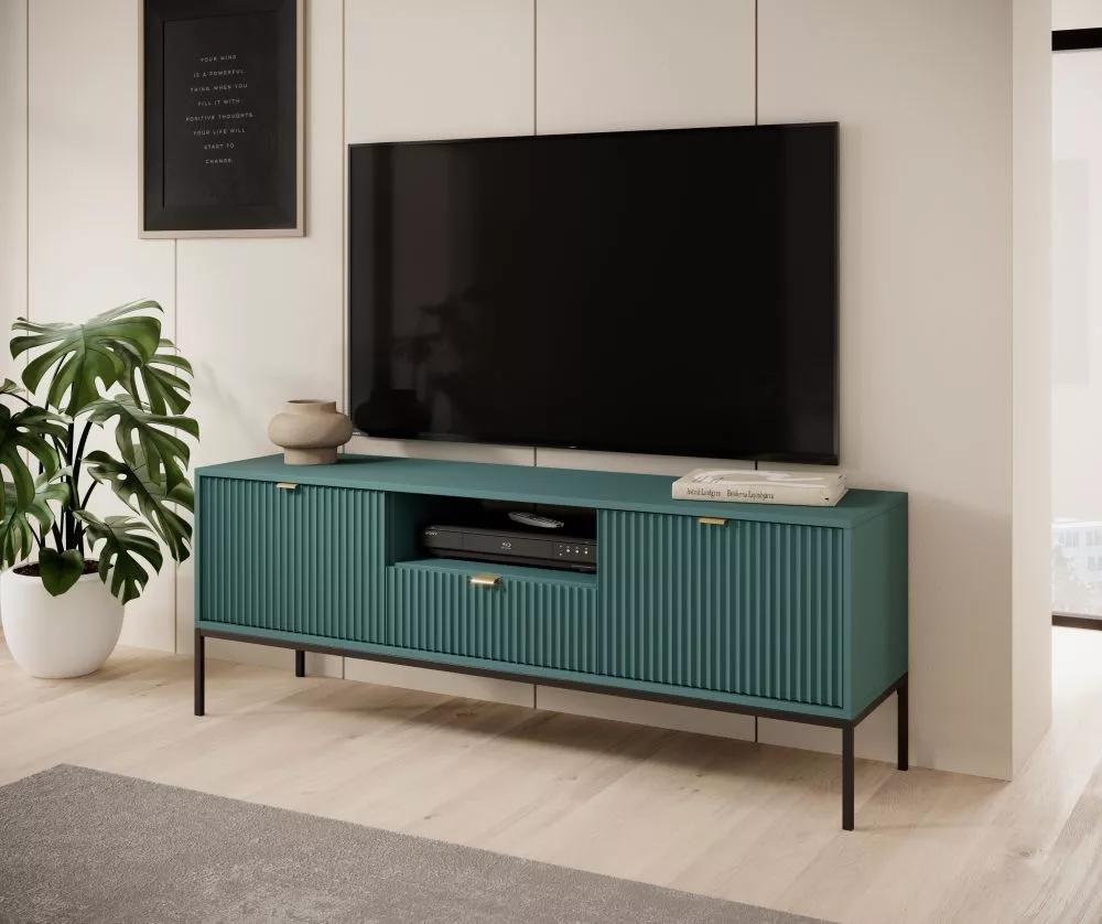 TV tumba Nova RTV-154 · Zaļš · 154 × 39 × 56 cm