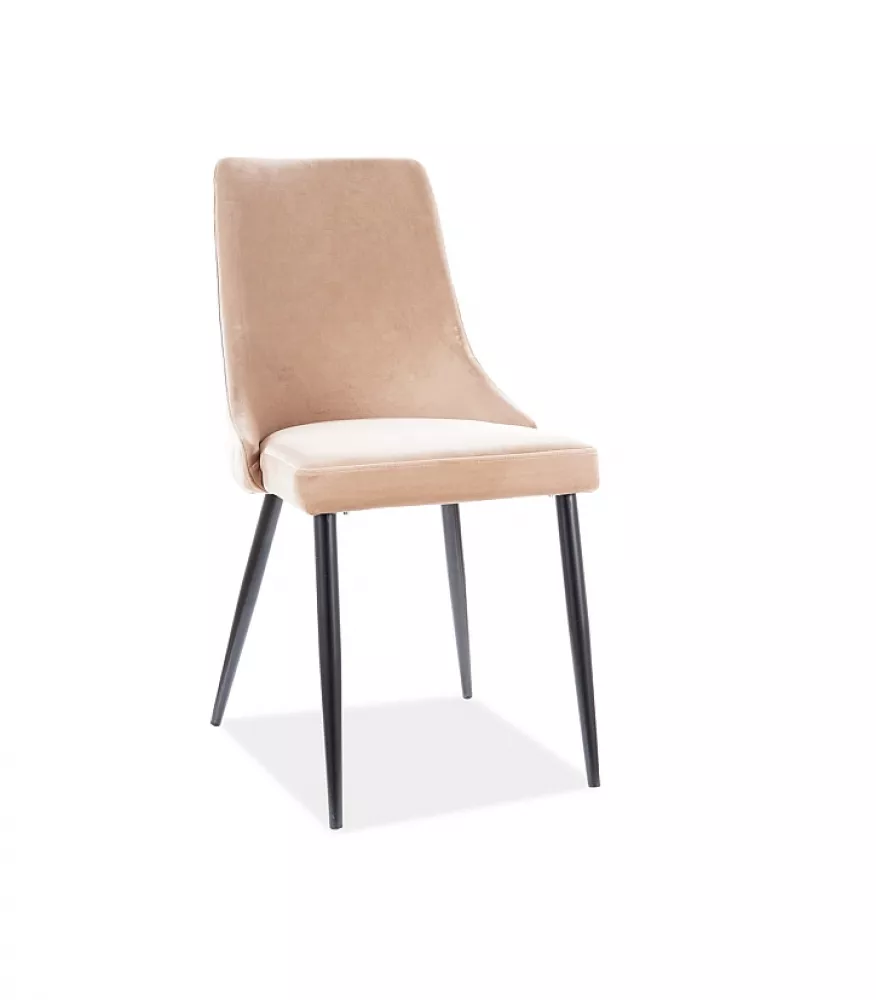 Krēsls Piano B Velvet · Bēšs · 93 × 47 × 44 cm
