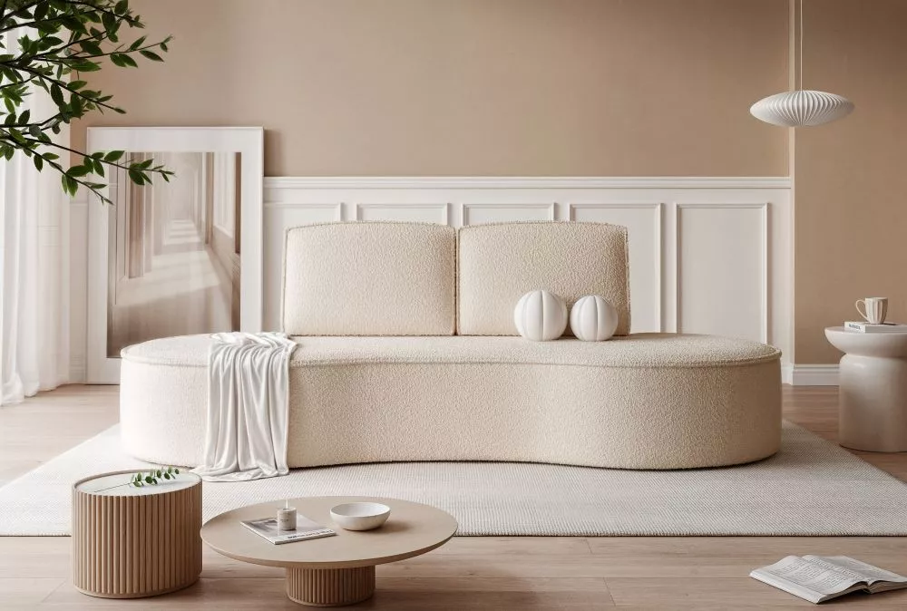 Dīvāns Sofia Sofa Standard · Bēšs · 101 × 234 × 88 cm
