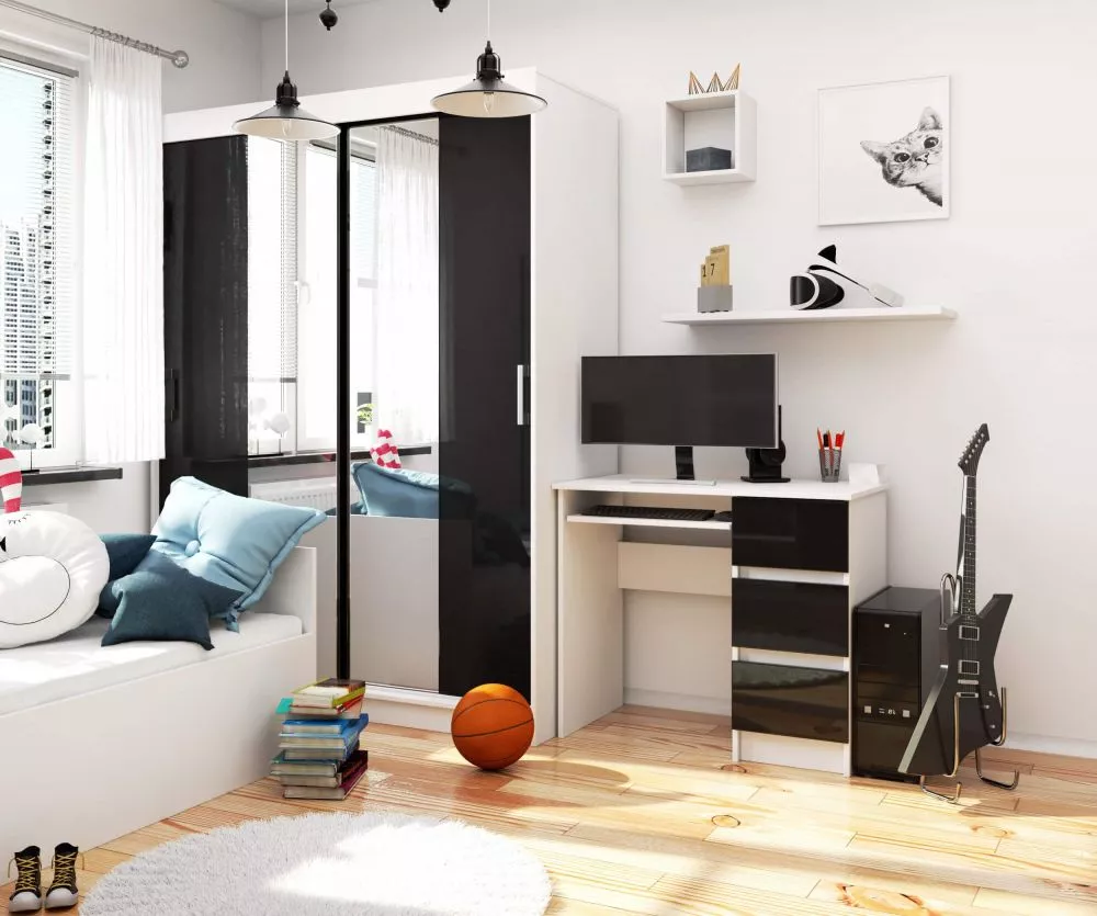 Galds A6 Gloss Right · 90 × 77 × 50 cm