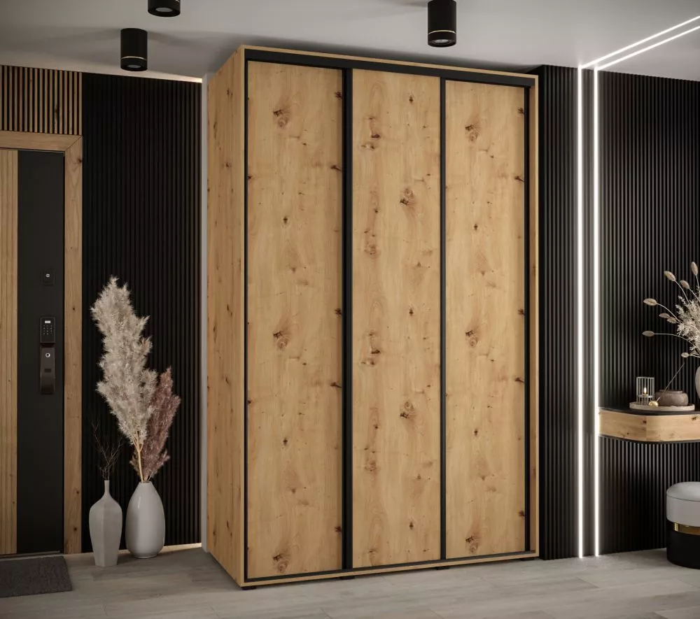 Skapis Davos 1 · Ozols artisan · 160 × 60 × 235.2 cm