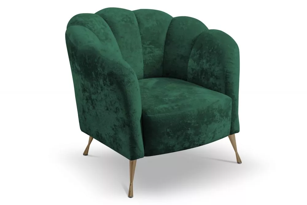Mīksts krēsls Adria 1S Gold Standard Sēdvietas dziļums: 58 cm, · Zaļš · 87 × 83 × 78 cm